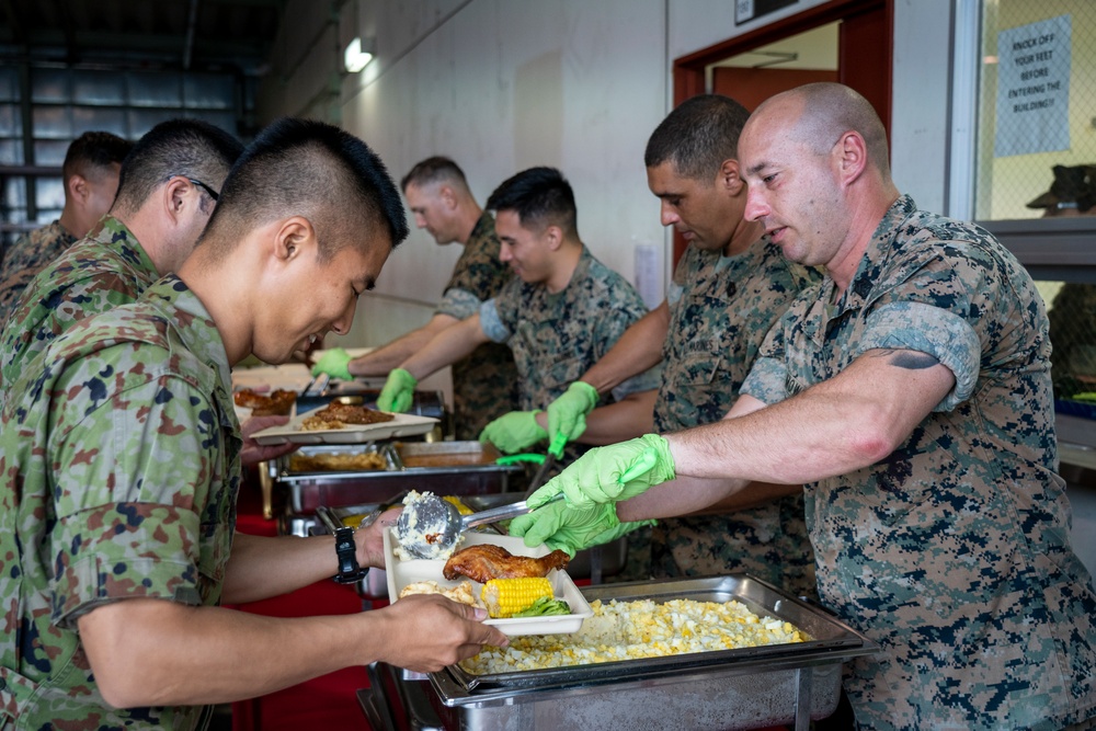 CATC Camp Fuji hosts Mess Night with JGSDF