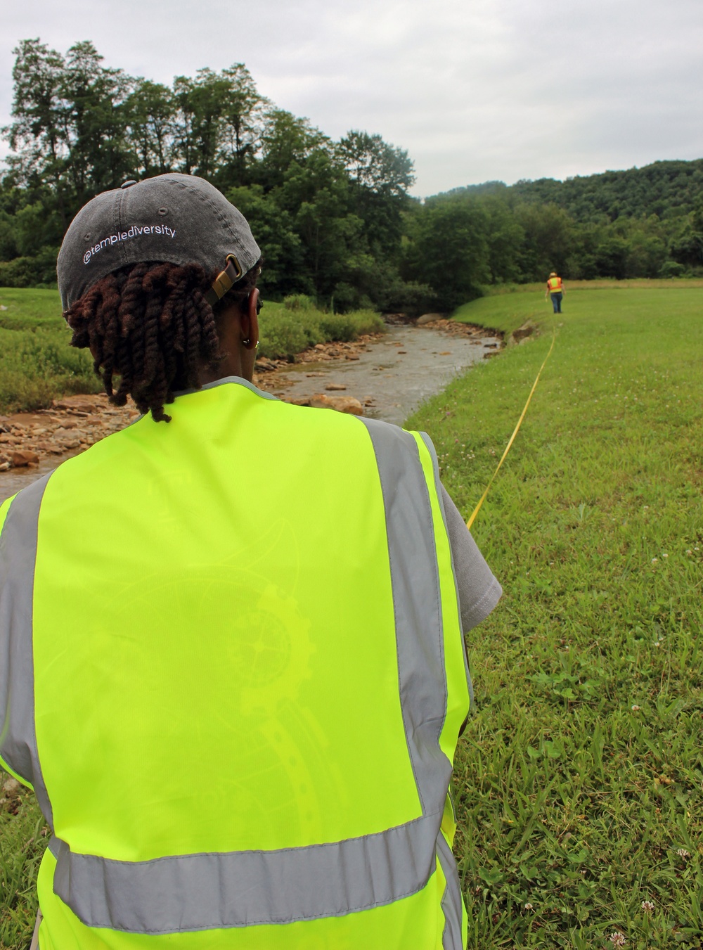 Army Corps performs damage assessment for levee in Bayard, West Virginia