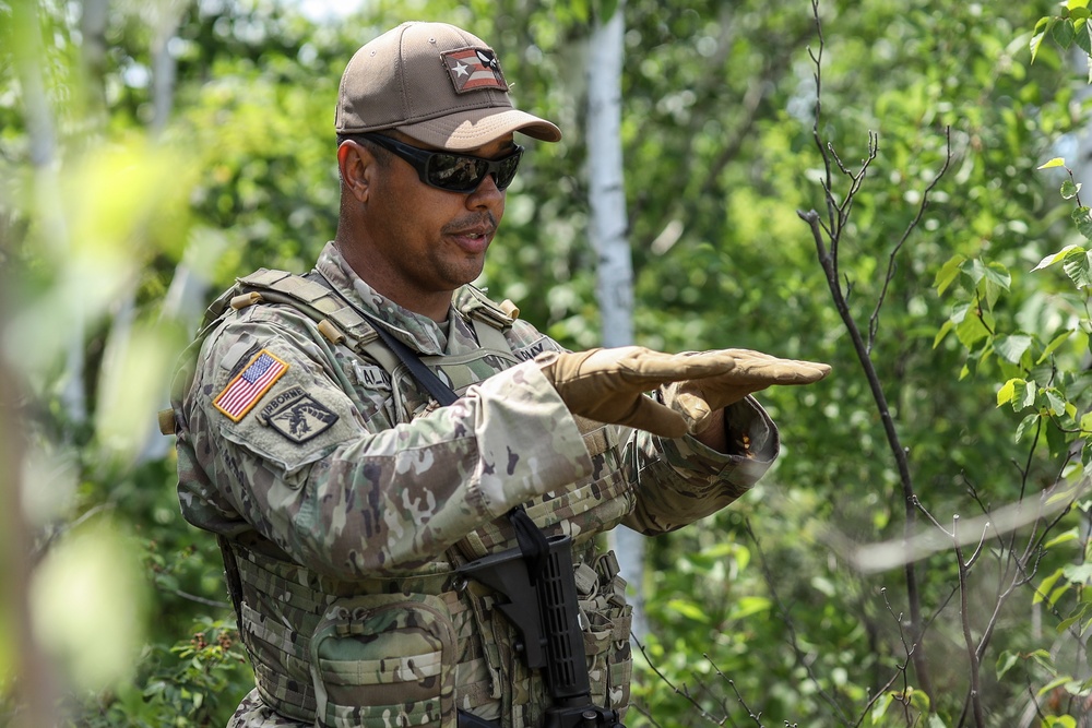 Michigan, Puerto Rico National Guardsmen cooperate during Northern Strike 19