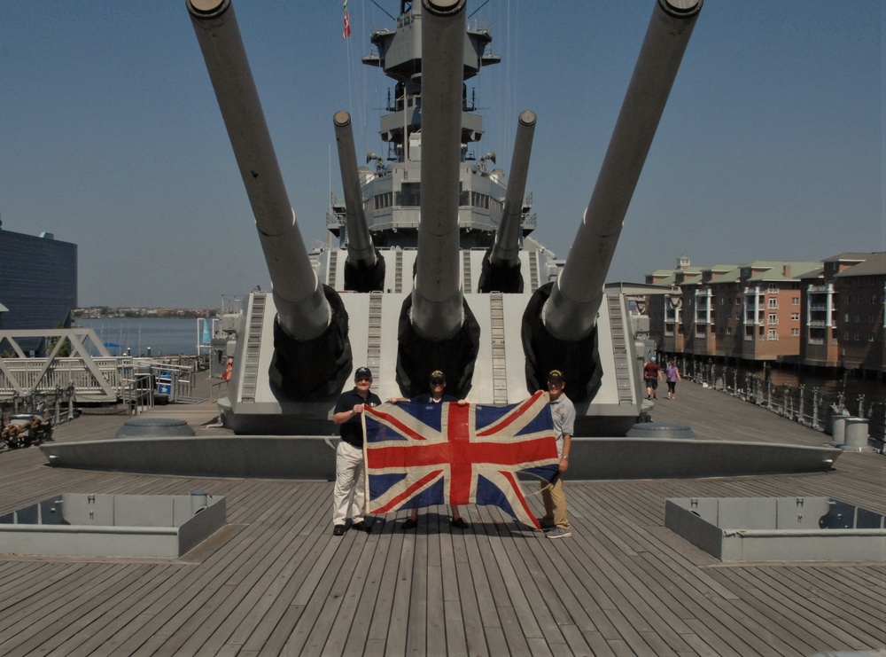 H.M.S. Hood Association aboard the Battleship Wisconsin