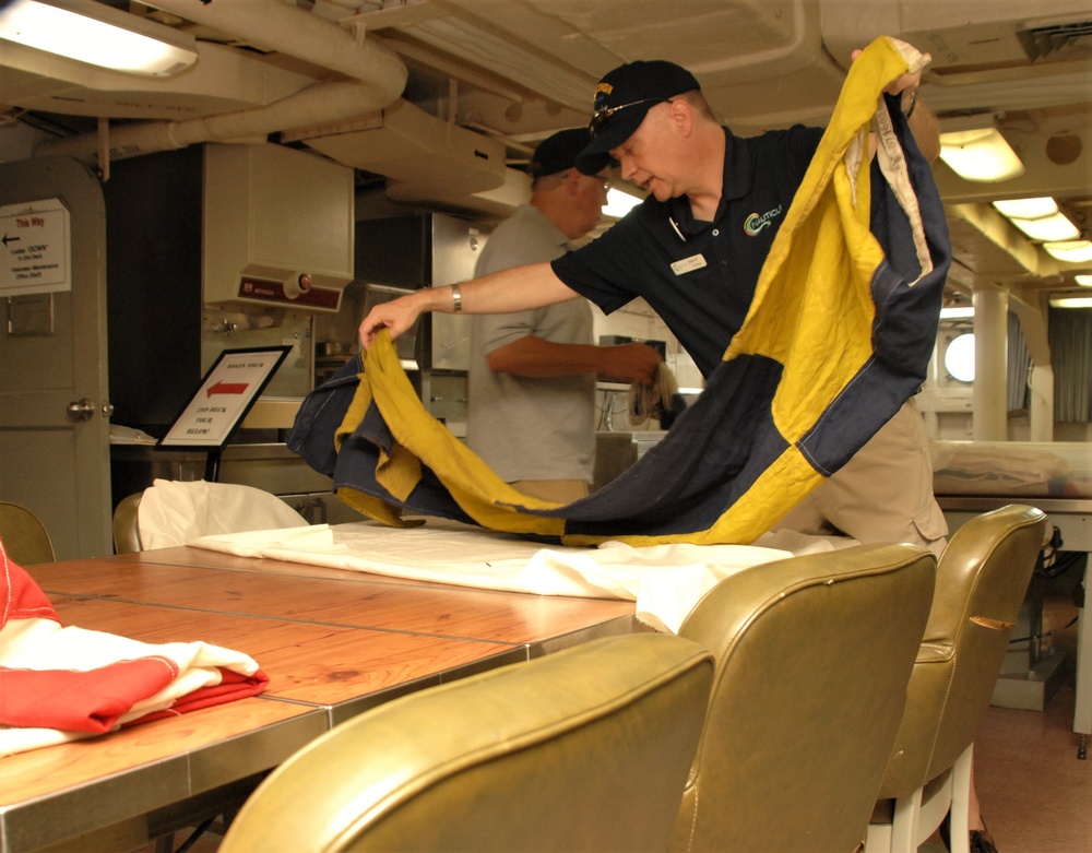 H.M.S. Hood Association aboard Battleship Wisconsin