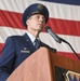 317th OG change of command ceremony