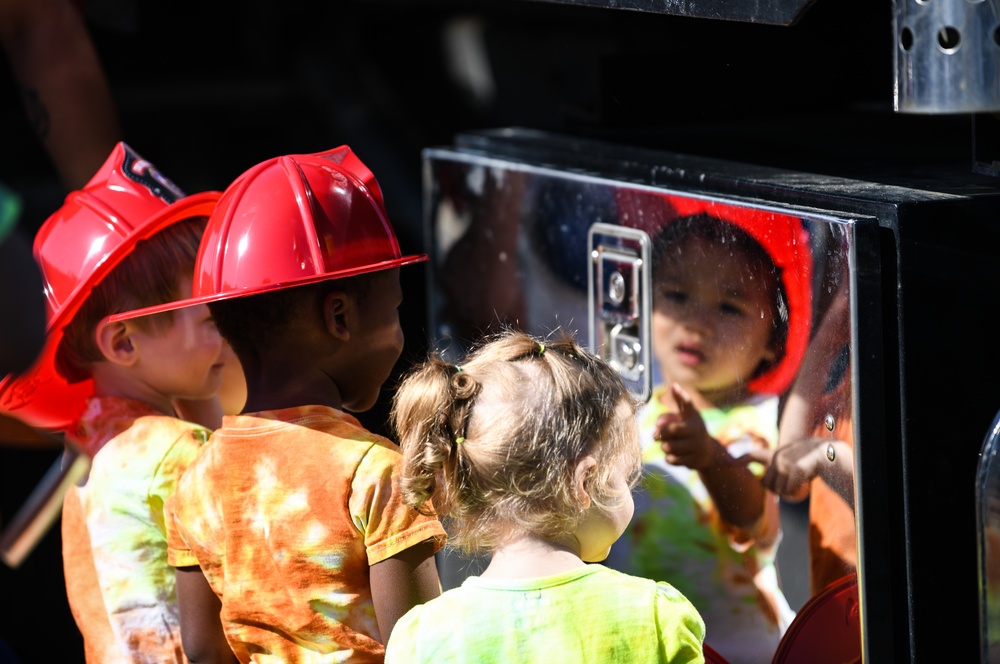 48th LRS host vehicle display for Liberty Wing tots