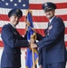 317th OG change of command ceremony