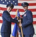 317th OG change of command ceremony