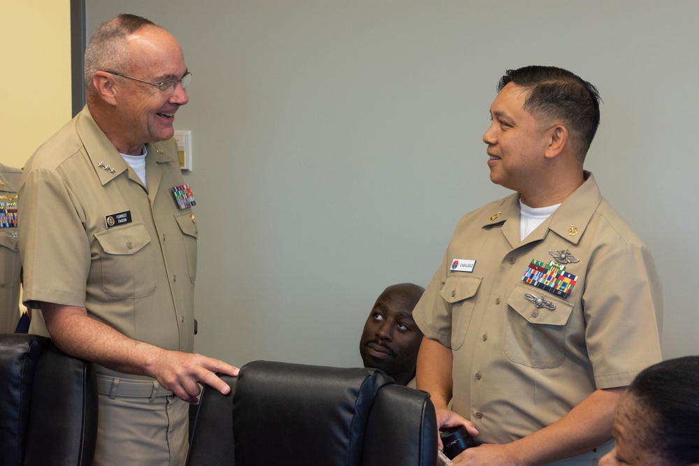 U.S. Navy Surgeon General Visits Naval Hospital Sigonella