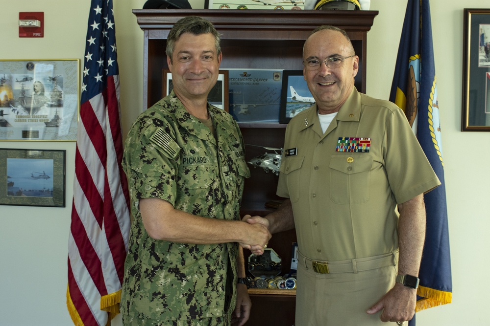 U.S. Navy Surgeon General Visits Naval Hospital Sigonella