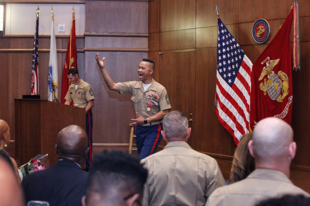 Marine Corps Recruiting Command Relief and Appointment Ceremony