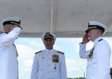 Submarine Squadron 4 Holds Change of Command