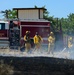 9th Civil Engineer Squadron fire department extinguish fire