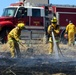9th Civil Engineer Squadron fire department extinguish fire