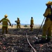 9th Civil Engineer Squadron fire department extinguish fire