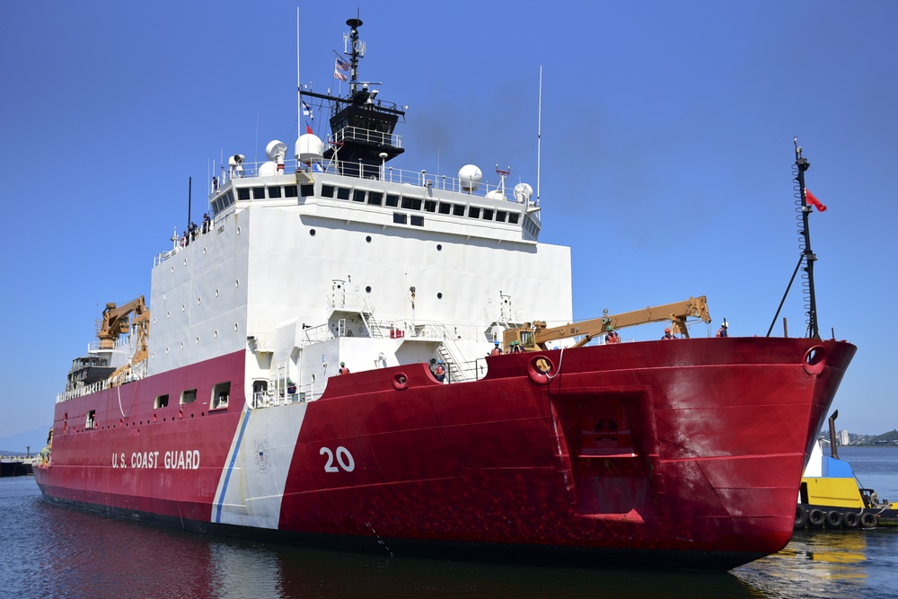 Coast Guard Cutter Healy Departs Seattle for Several Month Deployment