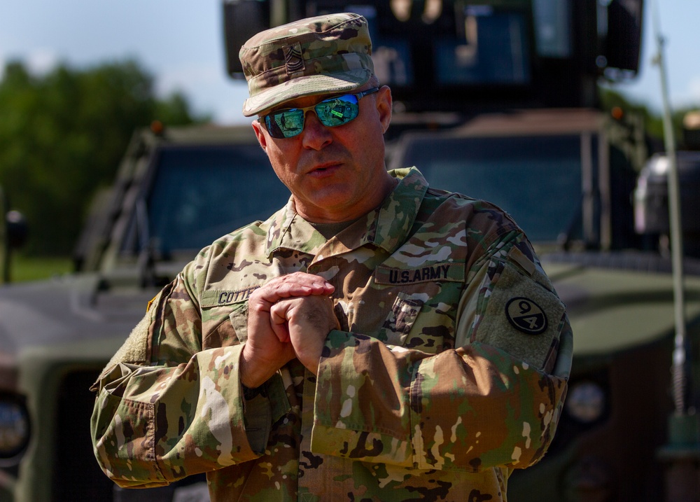 New vehicle tackles obstacle course