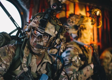 U.S. Army paratroopers prepare for air assault