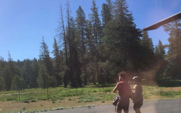 Cal Guard rescues missing hiker in Alpine County