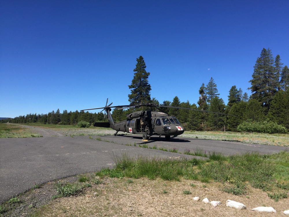 Cal Guard rescues missing hiker in Alpine County