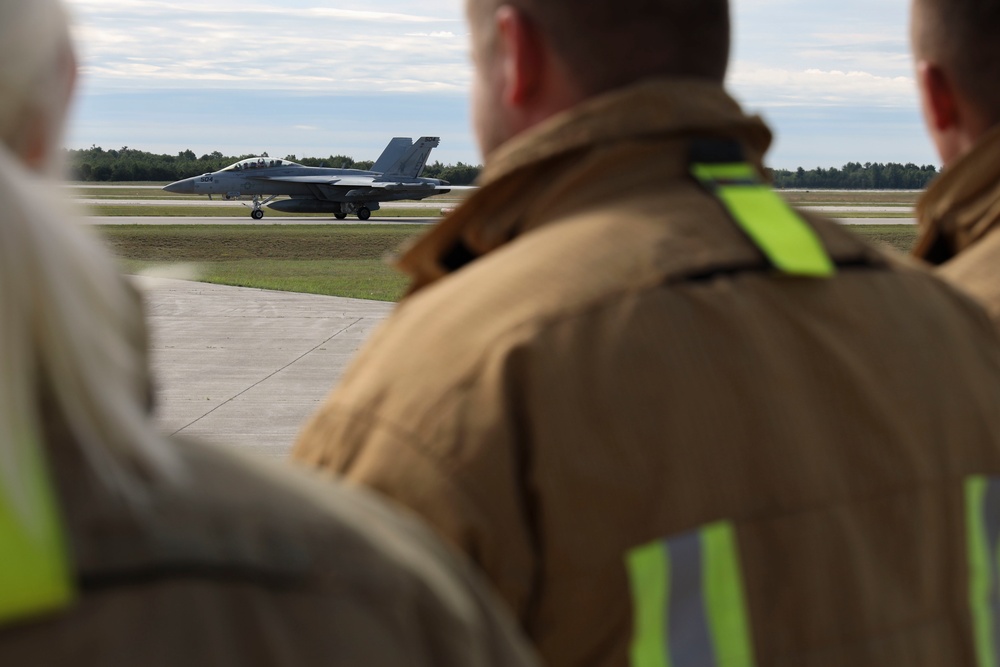 Latvian firefighters train with U.S. counterparts during Northern Strike 19