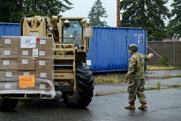 189th Combined Arms Training Brigade  unit ministry team receives coffee donation