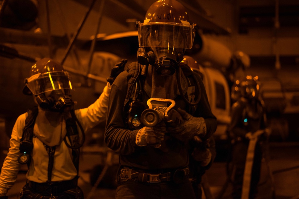 USS Ronald Reagan (CVN 76) General Quarters Drill