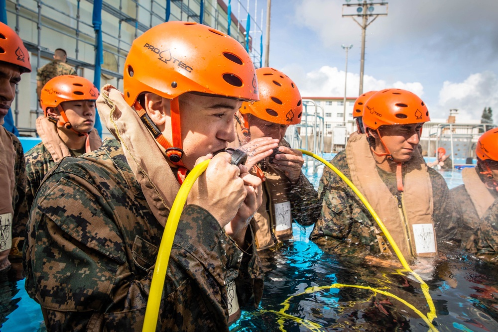 Amphibious War Fighters | 3rd MLG Marines take on the &quot;Helo-Dunker&quot;