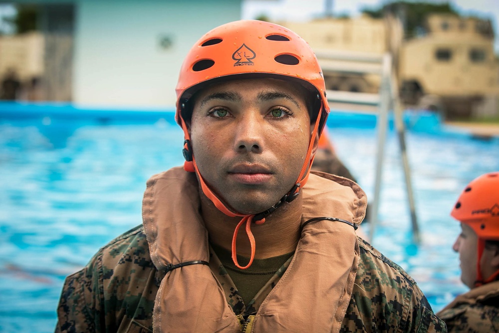 Amphibious War Fighters | 3rd MLG Marines take on the &quot;Helo-Dunker&quot;