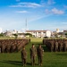 Maj. Gen. Rock Jr. bids farewell to the Marines of Headquarters and Support Battalion