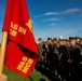 Maj. Gen. Rock Jr. bids farewell to the Marines of Headquarters and Support Battalion