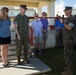 Maj. Gen. Rock Jr. bids farewell to the Marines of Headquarters and Support Battalion