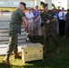 Maj. Gen. Rock Jr. bids farewell to the Marines of Headquarters and Support Battalion