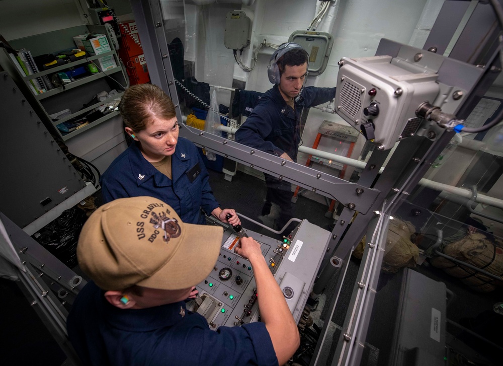 USS Gravely (DDG 107) Deploys MFTA