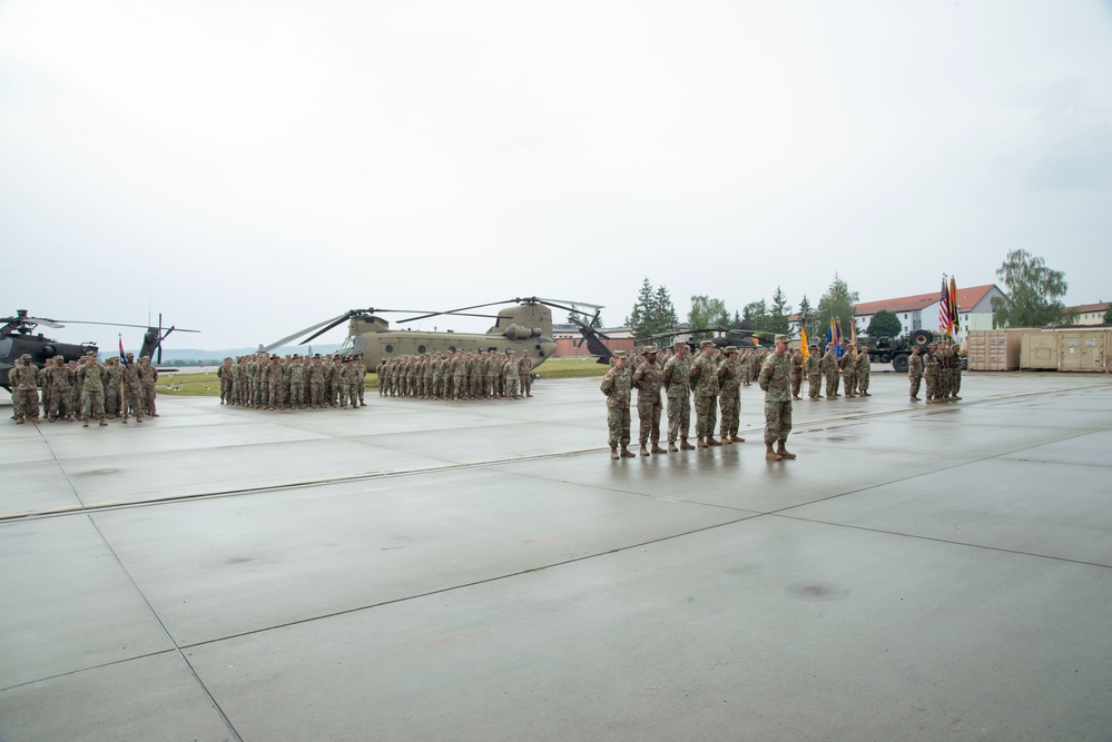 1st Combat Aviation Brigande Change of Command