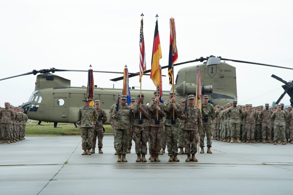 1st Combat Aviation Brigande Change of Command