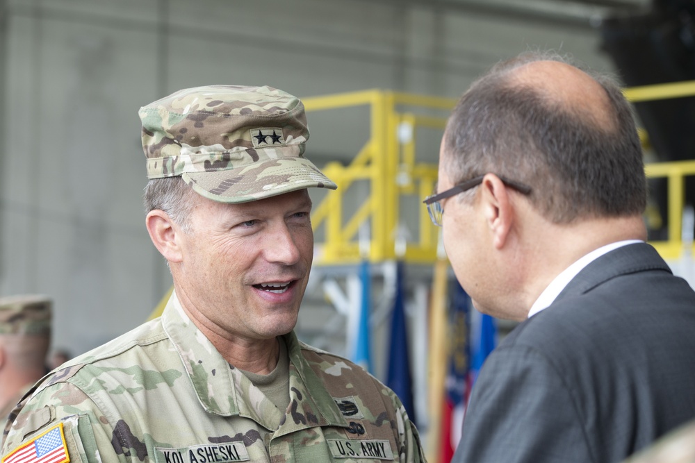 1st Combat Aviation Brigande Change of Command