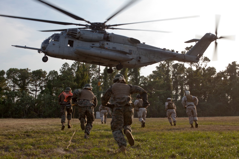 Helicopter Support Team Exercise