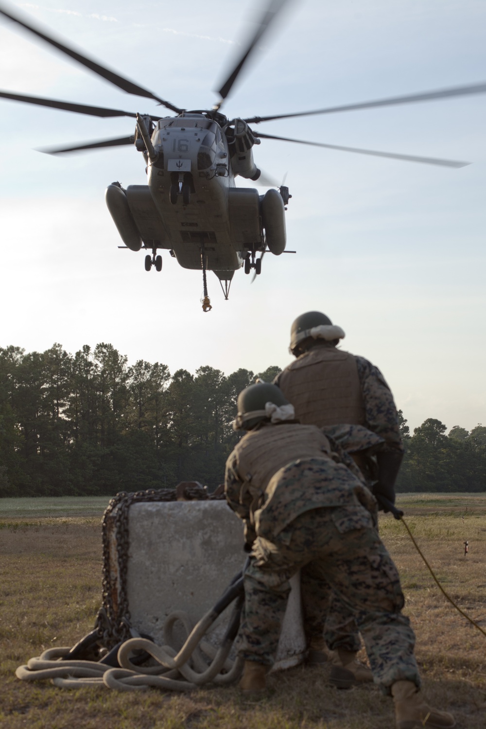 Helicopter Support Team Exercise