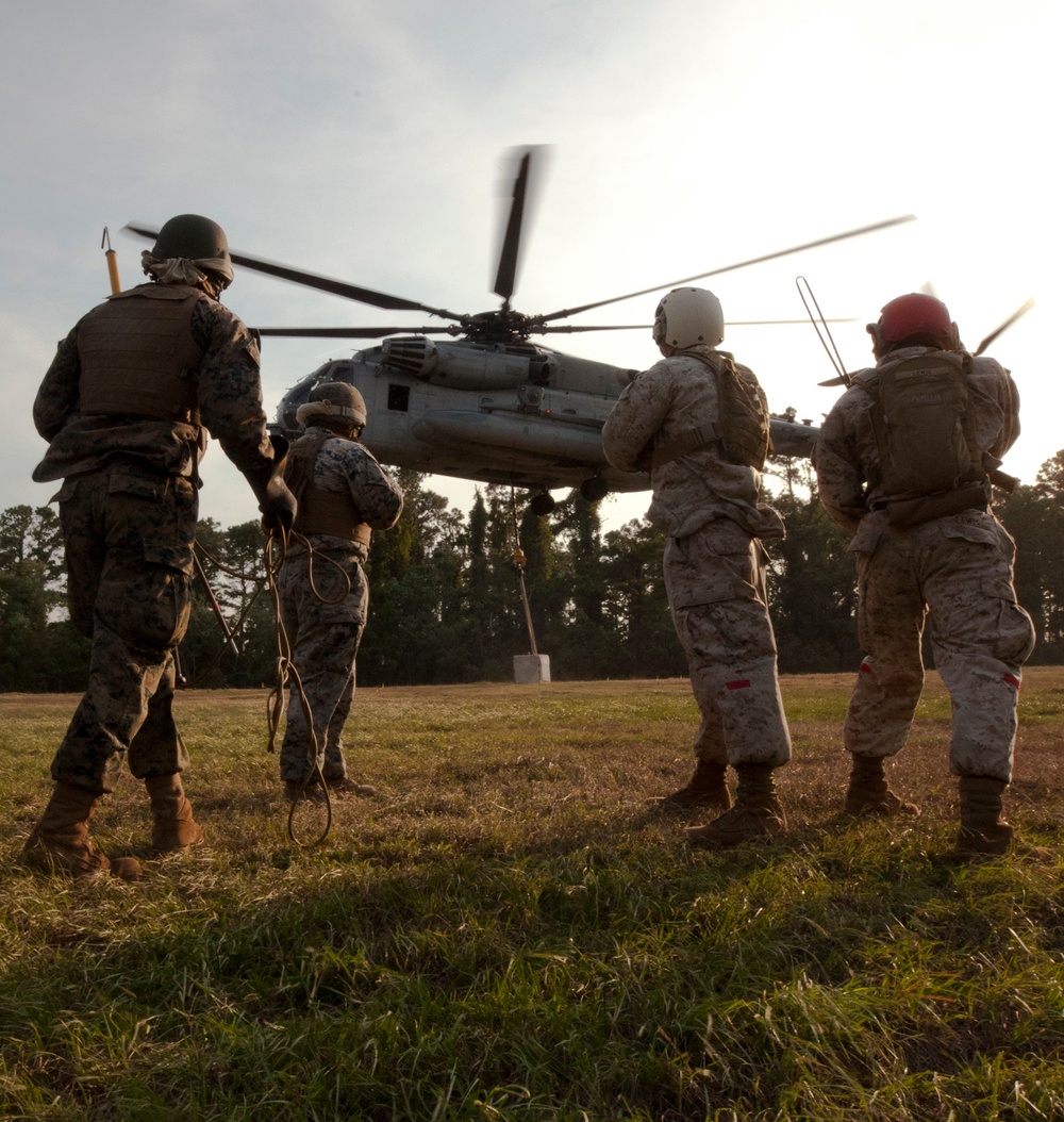 Helicopter Support Team Exercise