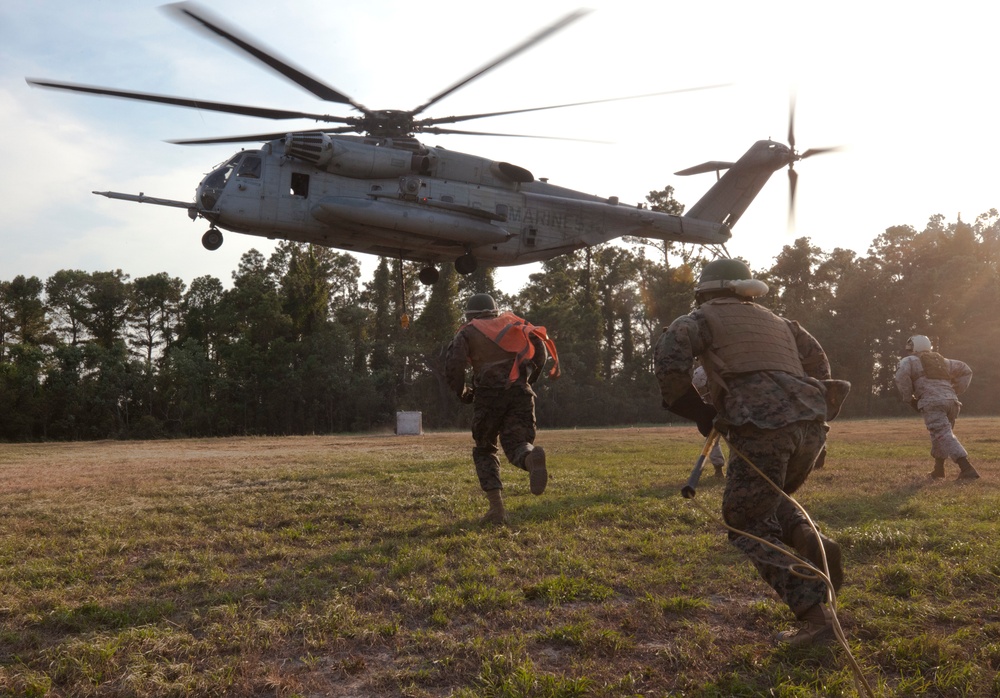 Helicopter Support Team Exercise