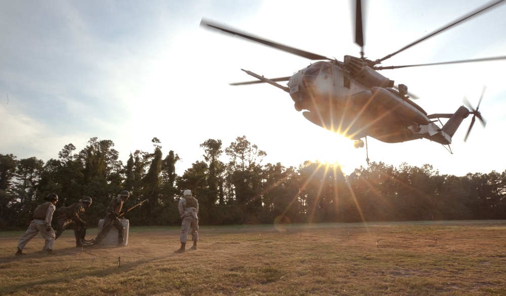 Helicopter Support Team Exercise