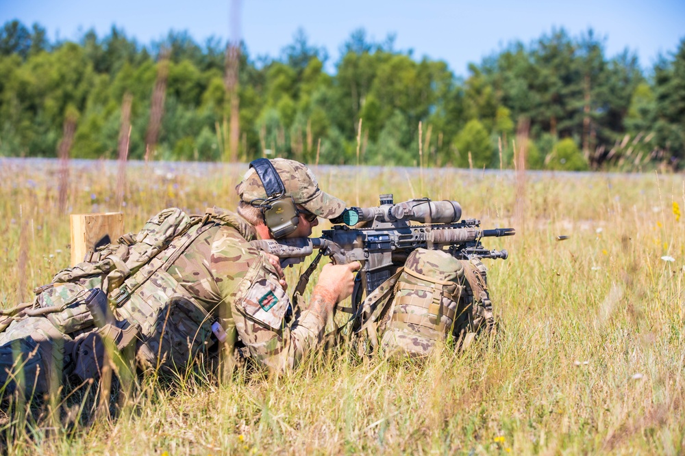 2019 European Best Sniper Team Competition: Stress Shoot