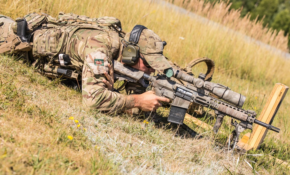 2019 European Best Sniper Team Competition: Stress Shoot
