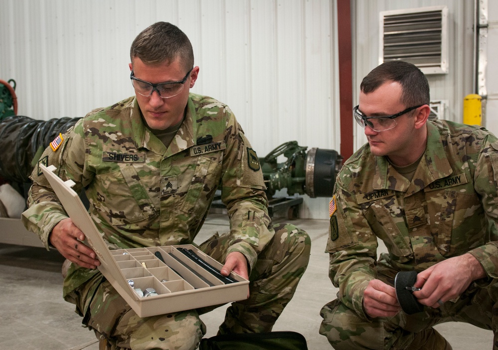 Soldiers participate in battle damage assessment exercise