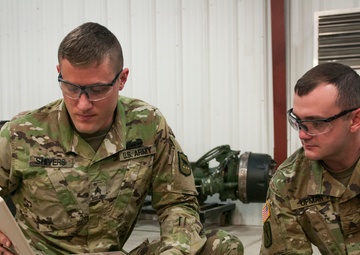 Soldiers participate in battle damage assessment exercise