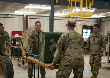Soldiers participate in battle damage assessment exercise