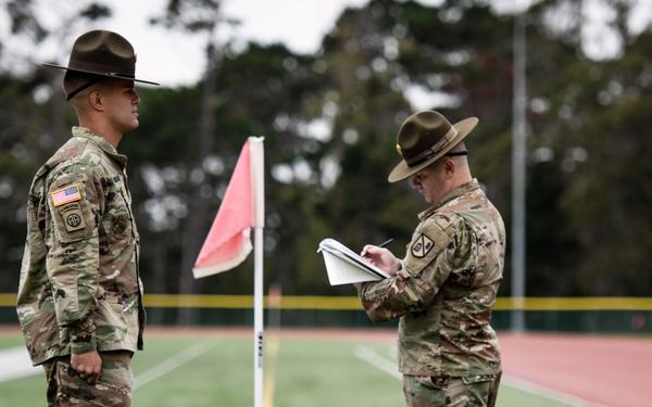 Defense Language Institute's 'Drill Sergeant of the Year' competition