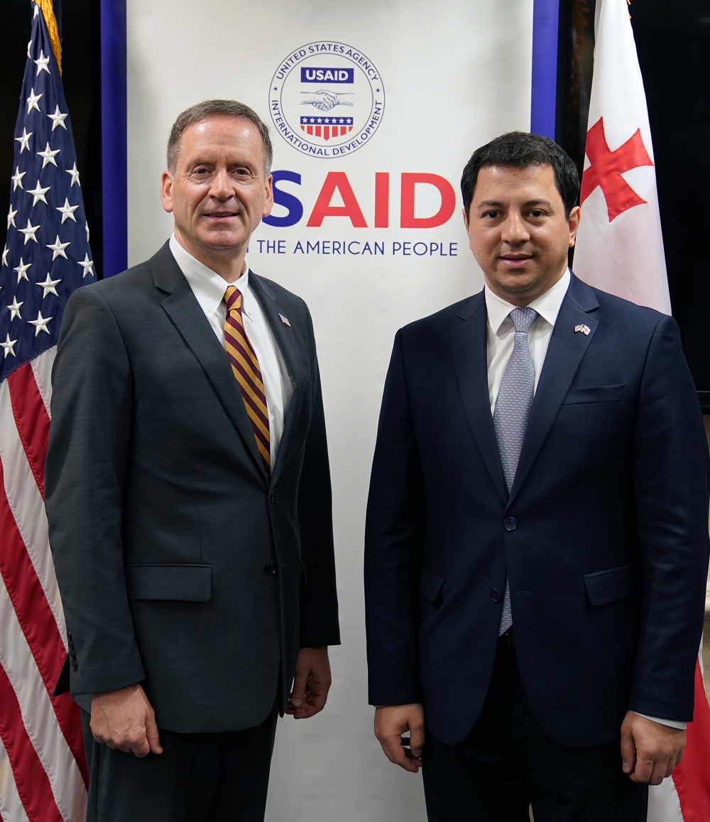 USAID Administrator Meeting with Georgian Parliament