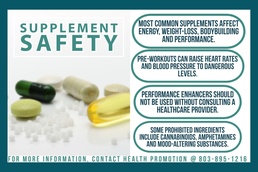 Staying supplement safe