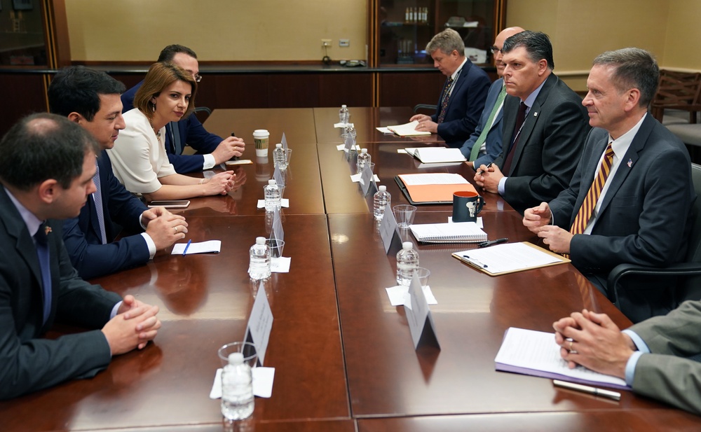 USAID Administrator Meeting with Georgian Parliament