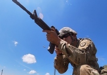 Titan Warrior Soldier Firing
