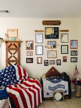 TORQE 62 Gold Star Family Member receives DBIDS ID card